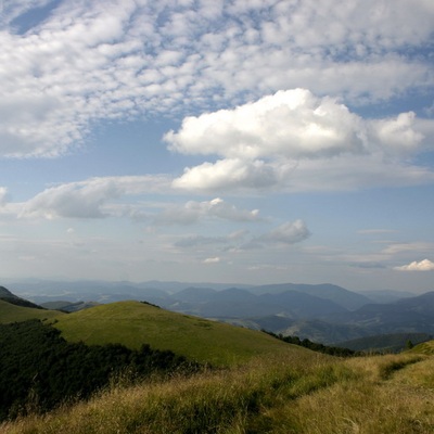 Прогулка по карпатским хребтам Боржава, Паленый Грунь, Пишконя