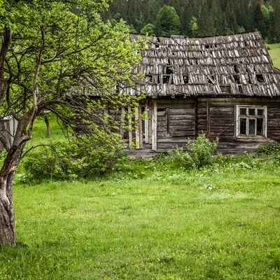 Дождливый поход по Горганам