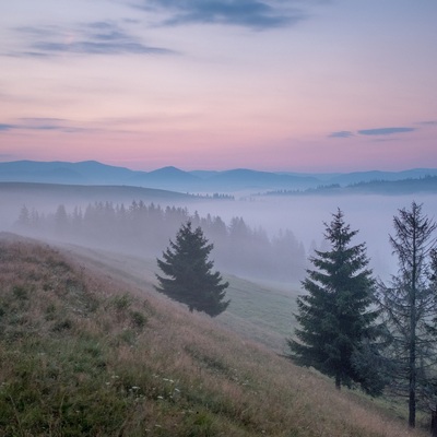 The Carpathians in August