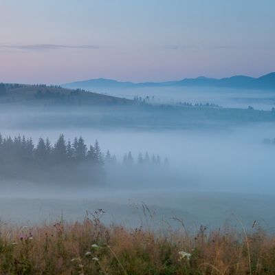 The Carpathians in August