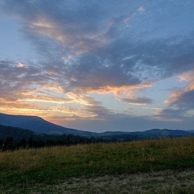 The Carpathians in August