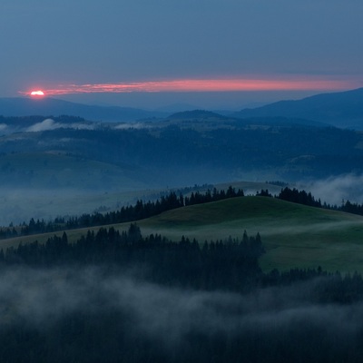 Carpathians in August